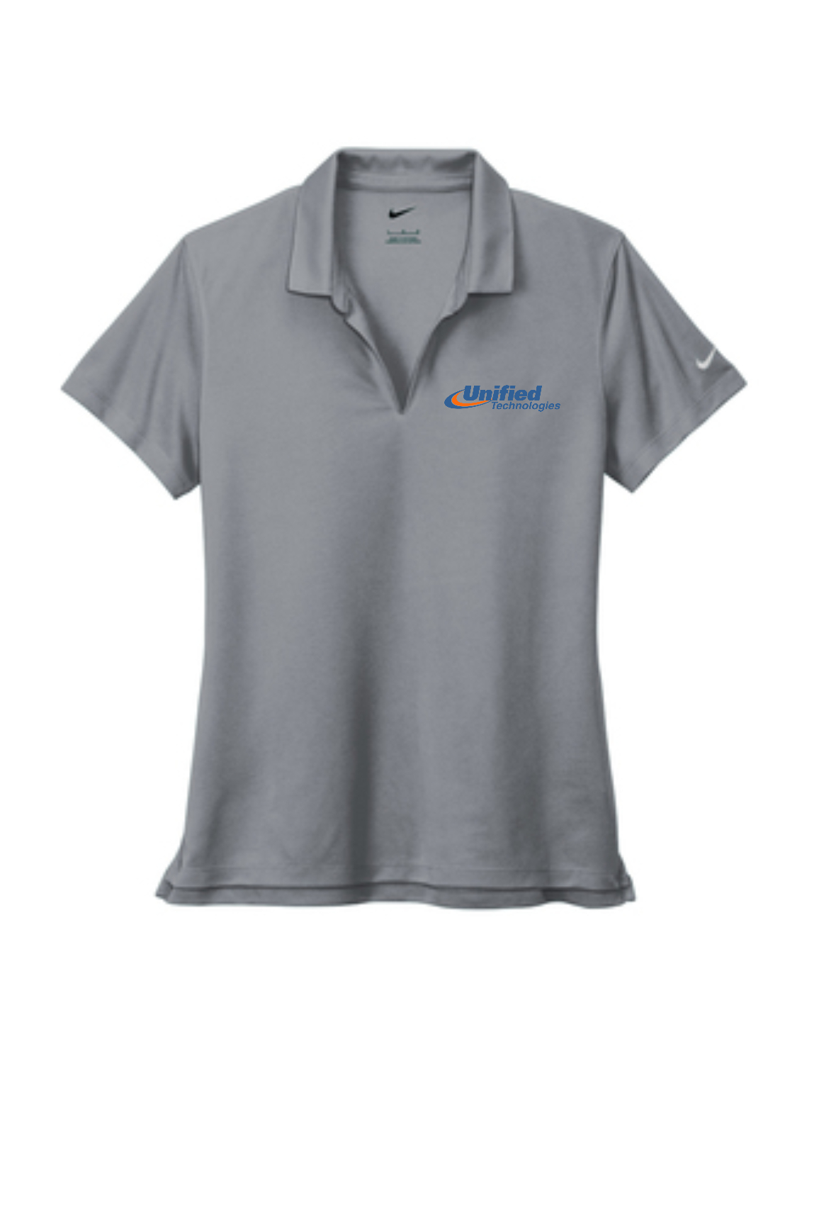Nike Ladies Dri-FIT Micro Pique 2.0 Polo - NKDC1991 (Blue Logo)