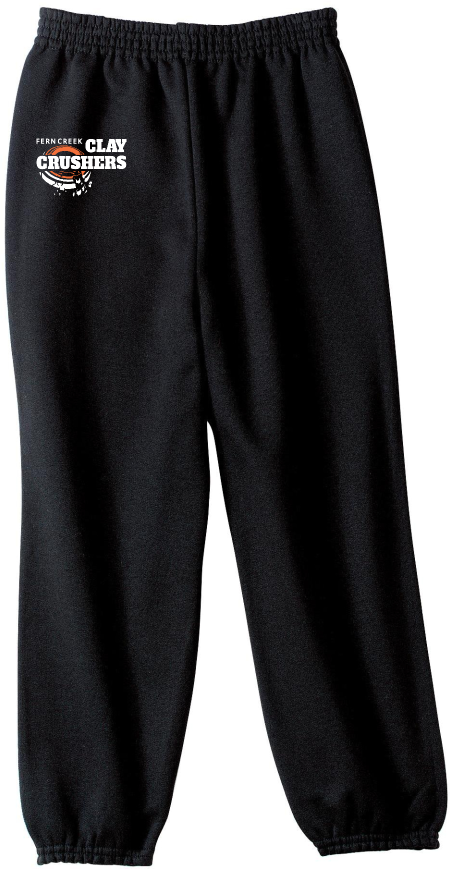 Clay Crushers - Port & Company® - Essential Fleece Sweatpant with Pockets - PC90P (White Logo) DTF