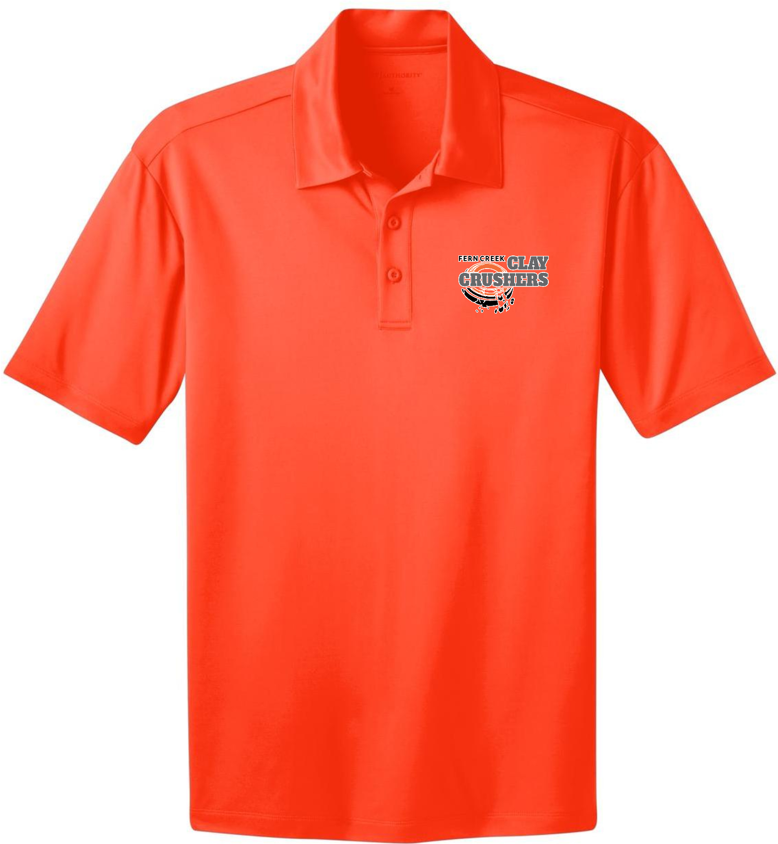 Clay Crushers - Port Authority® Silk Touch™ Performance Polo - K540 (Outlined Logo) DTF