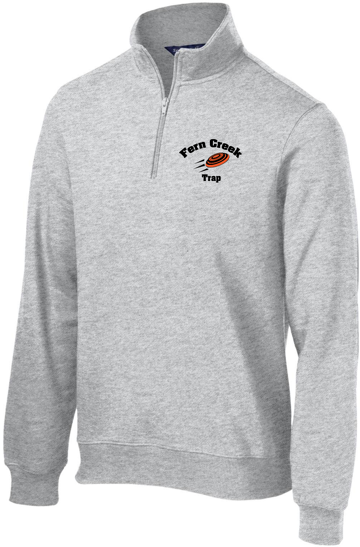 Fern Creek Trap – Sport-Tek® 1/4-Zip Sweatshirt - ST253 (Black Logo) Embroidery