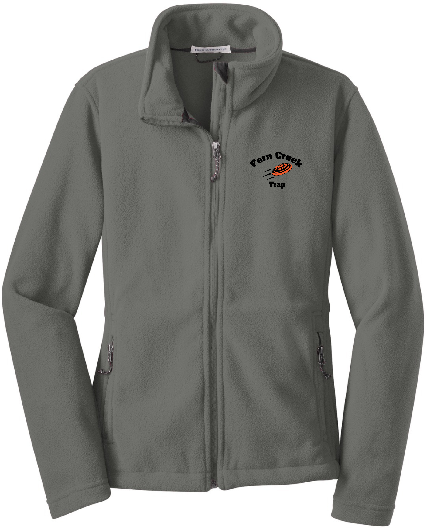 Fern Creek Trap – Port Authority® Ladies Value Fleece Jacket - L217 (Black Logo) Embroidery