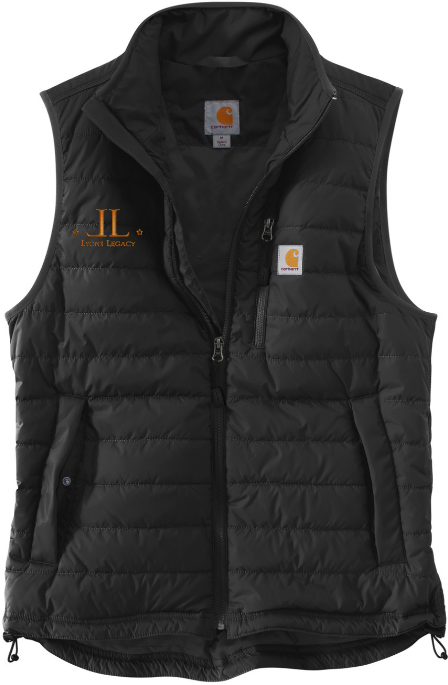 HORSEMANSHIP CREST & BACK on Carhartt Gilliam Vest