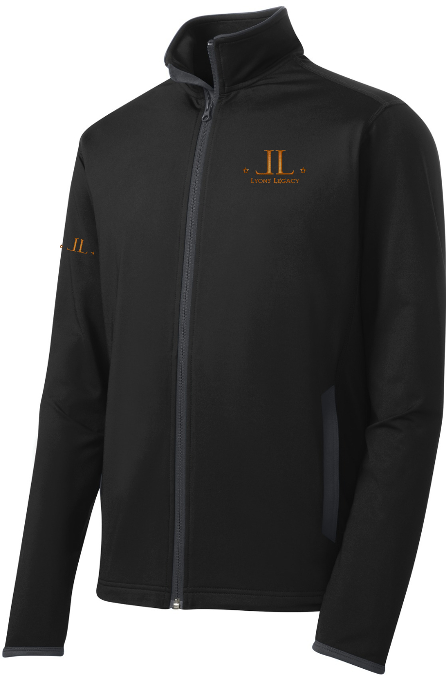 LL CREST + SLEEVE on Stretch Full Zip full zip jacket
