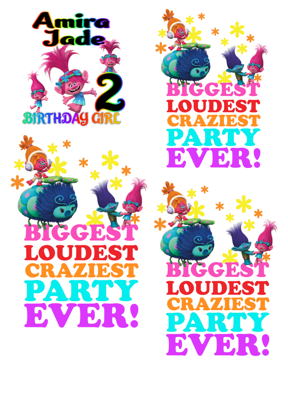 Trolls Birthday
