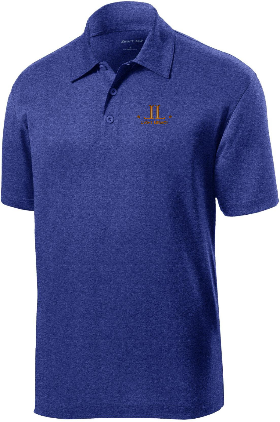 LL CREST on ADULT Hthr. Polo