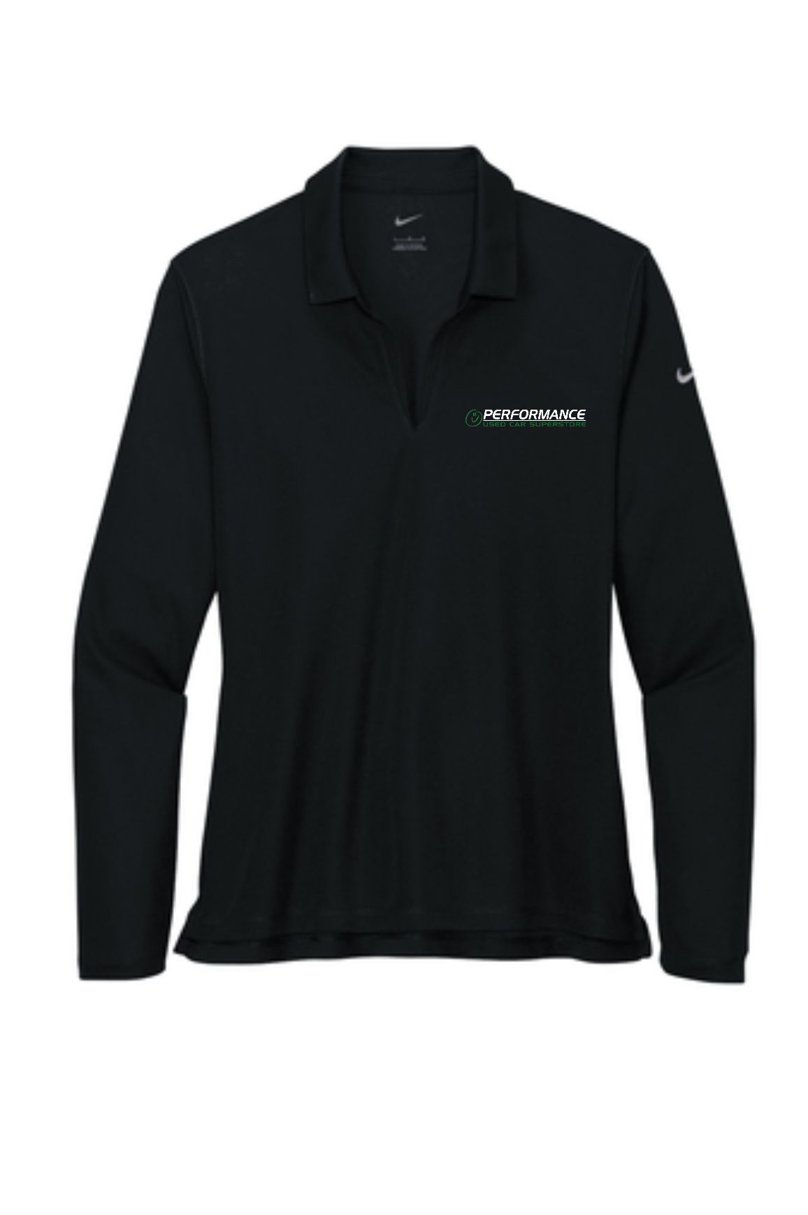 Performance Used Car Superstore – NKDC2105 Nike Ladies Dri-FIT Micro Pique 2.0 Long Sleeve Polo