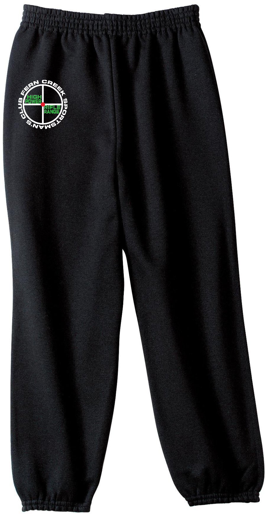 Fern Creek High Power Rifle Range - Port & Company® - Essential Fleece Sweatpant with Pockets - PC90P (White Logo) DTF