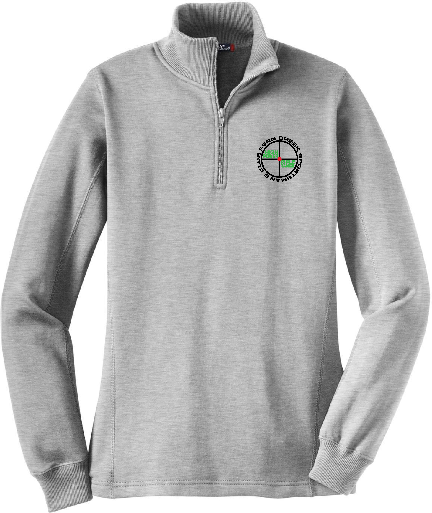 Fern Creek High Power Rifle Range - Sport-Tek® Ladies 1/4-Zip Sweatshirt - LST253 (Black Logo) Embroidery
