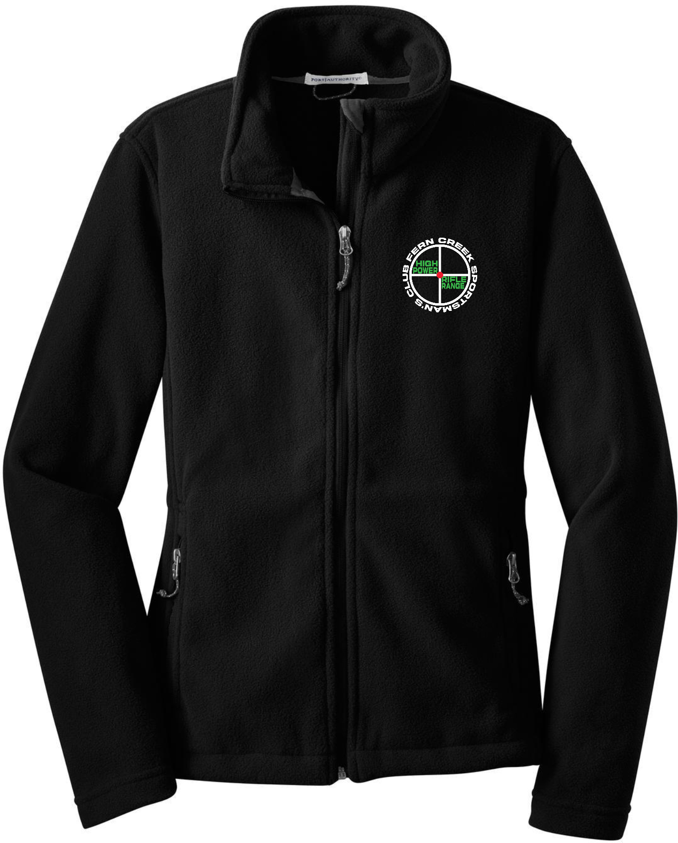 Fern Creek High Power Rifle Range - Port Authority® Ladies Value Fleece Jacket - L217 (White Logo) Embroidery