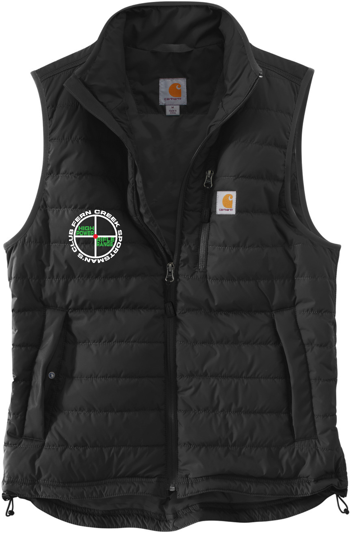 Fern Creek High Power Rifle Range - Carhartt® Gilliam Vest - CT102286 (White Logo) Embroidery