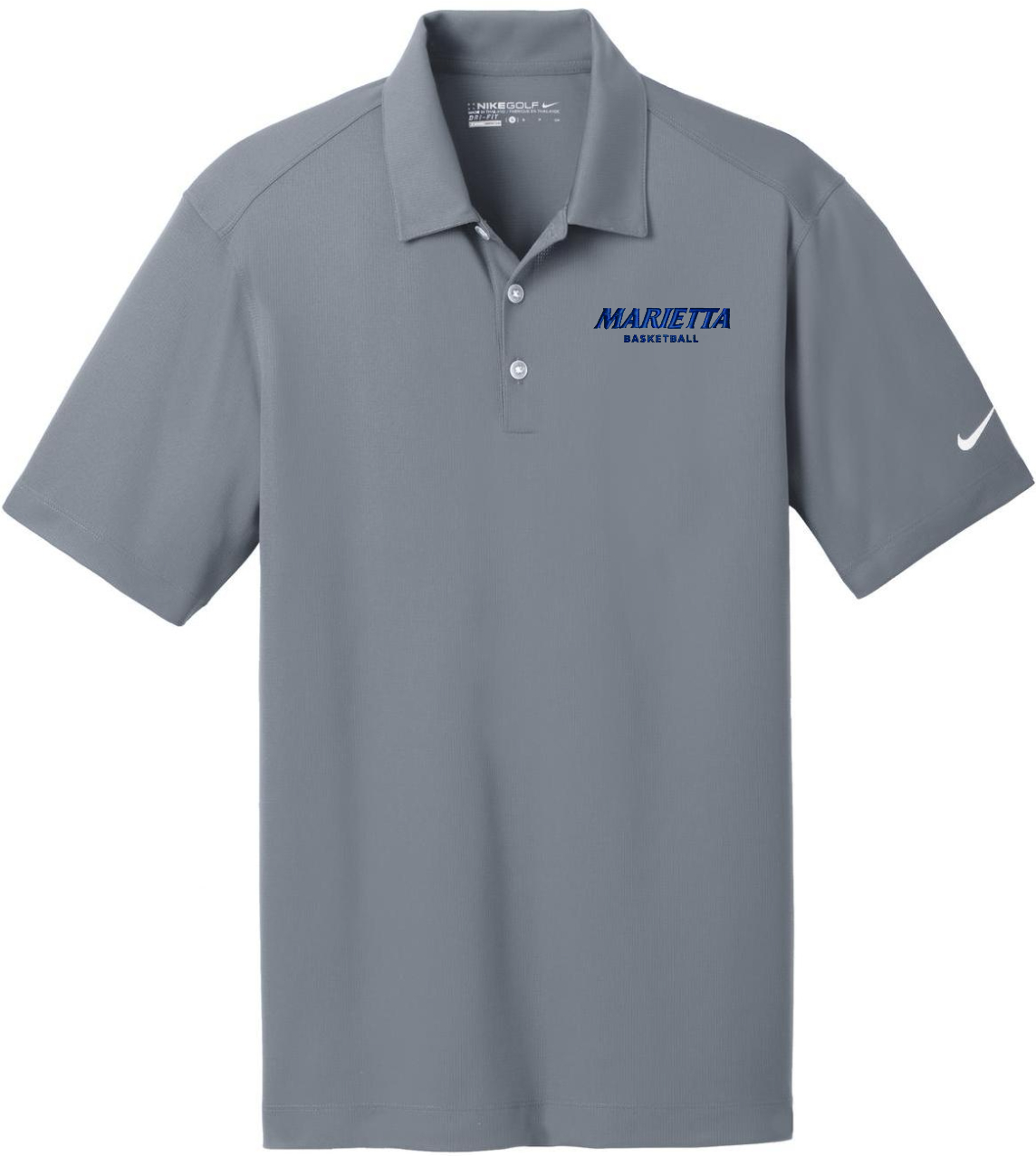 MC B-BALL NIKE UNISEX Dri Fit Mesh Polo
