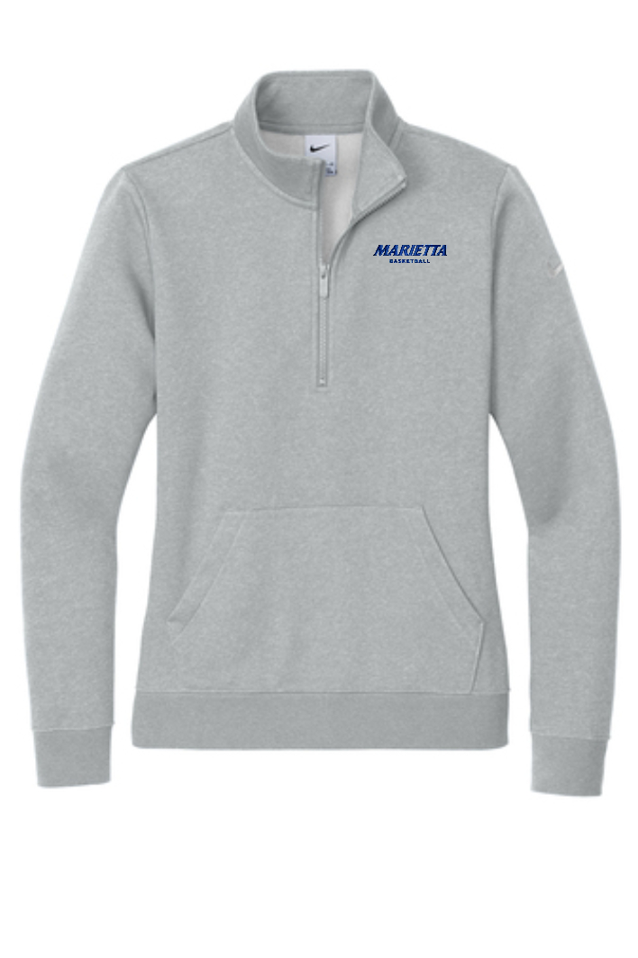 MC BBALL LADIES NIKE FLEECE 1/4 ZIP