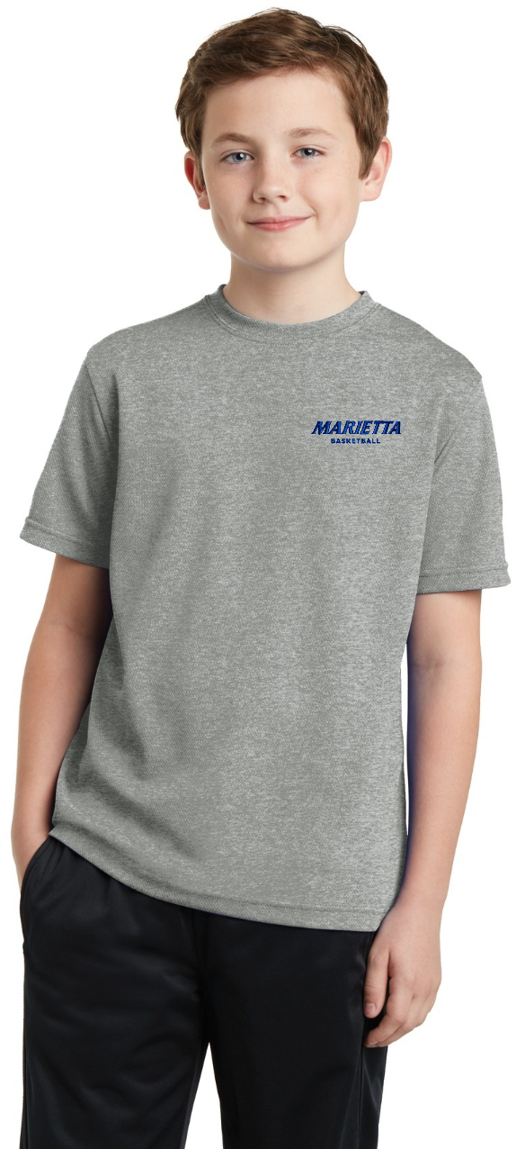 MC BBALL YOUTH RACERMESH TEE