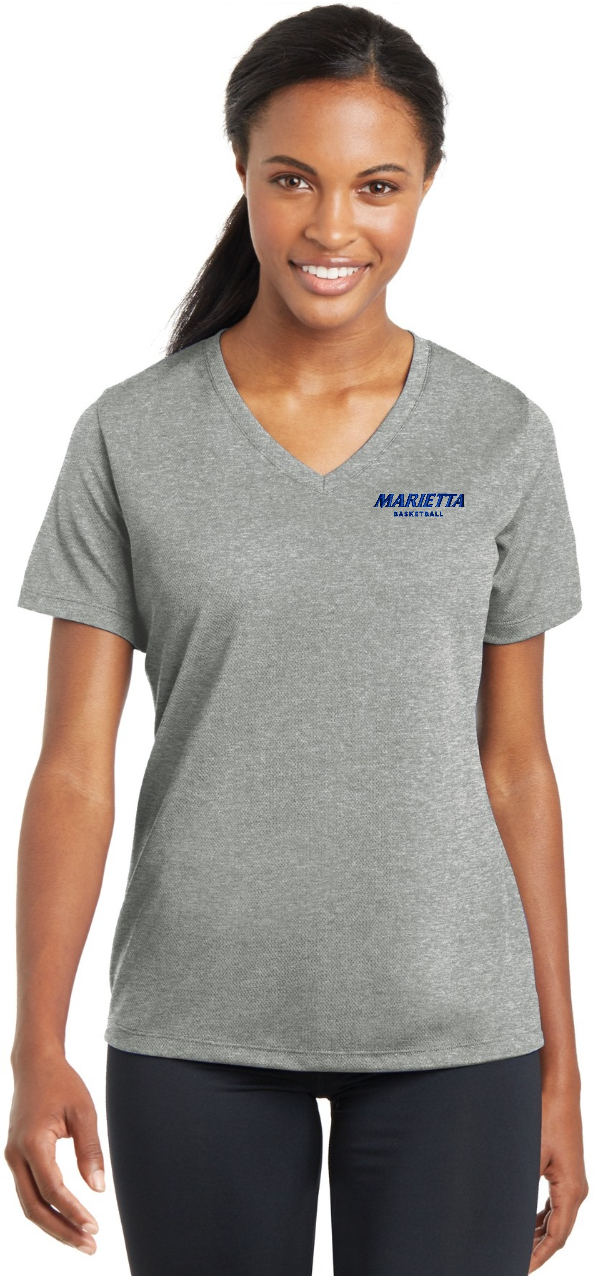 MC BBALL LADIES RACERMESH TEE
