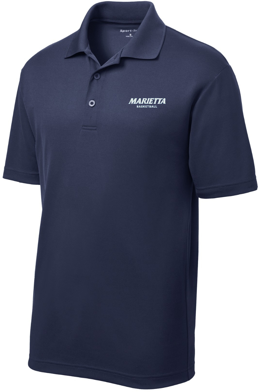 MC BBALL UNISEX RACERMESH POLO