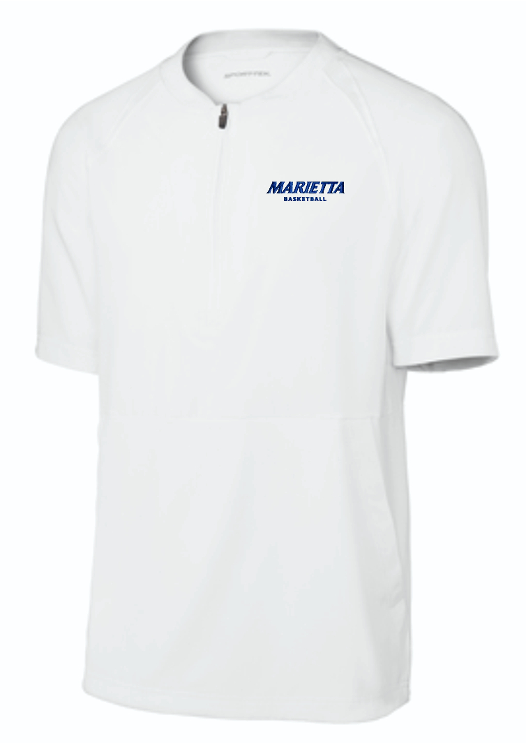 MC B-BALL HALF ZIP SHORT SLEEVE "JACKET"