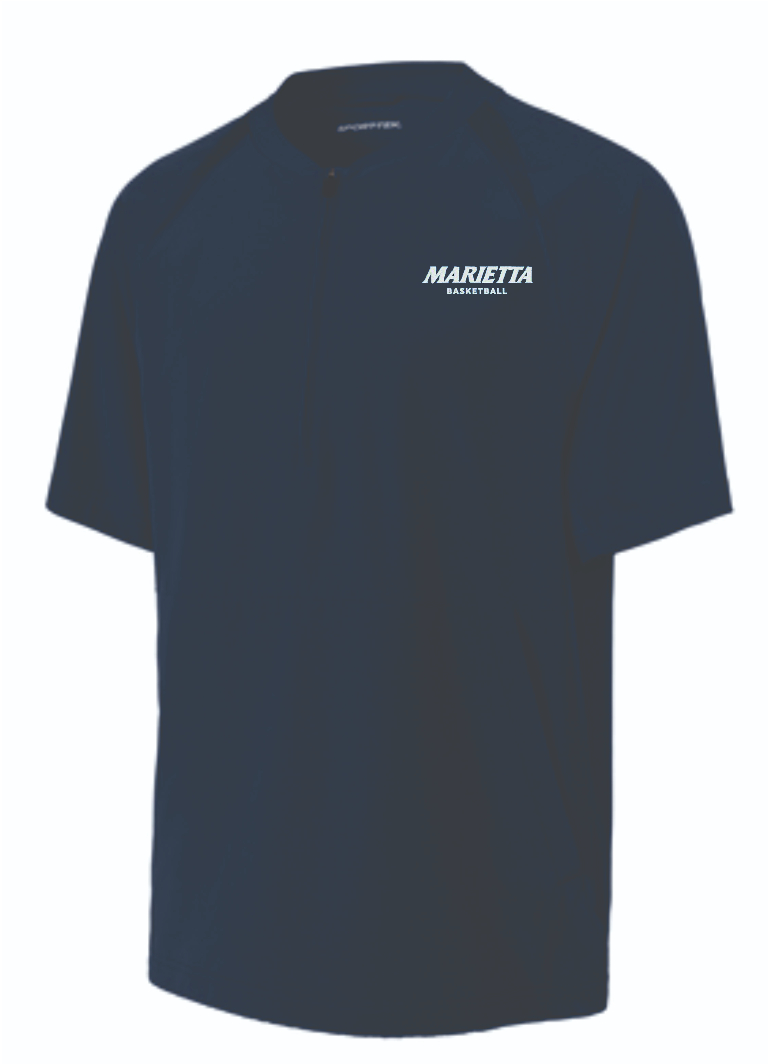 MC B-BALL HALF ZIP SHORT SLEEVE "JACKET"
