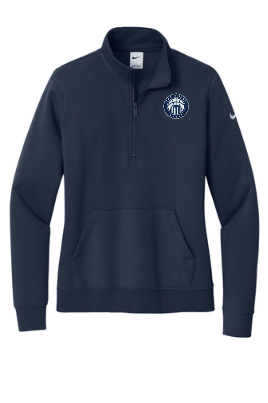 TRT Nike LADIES Club Fleece  1/2-Zip