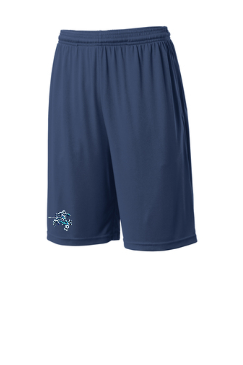 PCHS ADULT/UNISEX  emb Pocketed Shorts