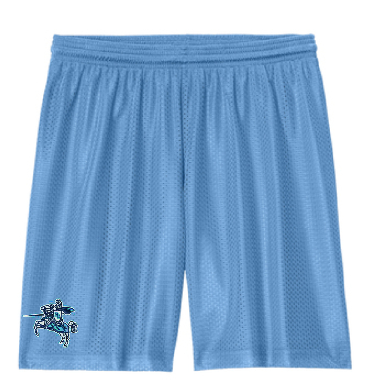 PCHS ADULT/UNISEX Mesh Emb 7" Shorts