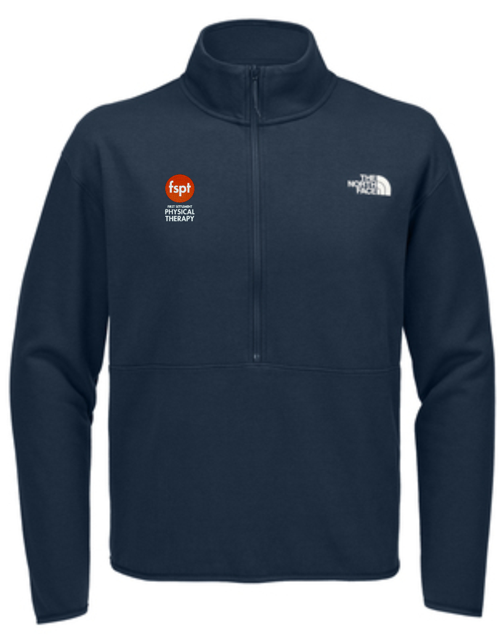 TNF ADULT/UNISEX Double Knit 1/2 zip fleece