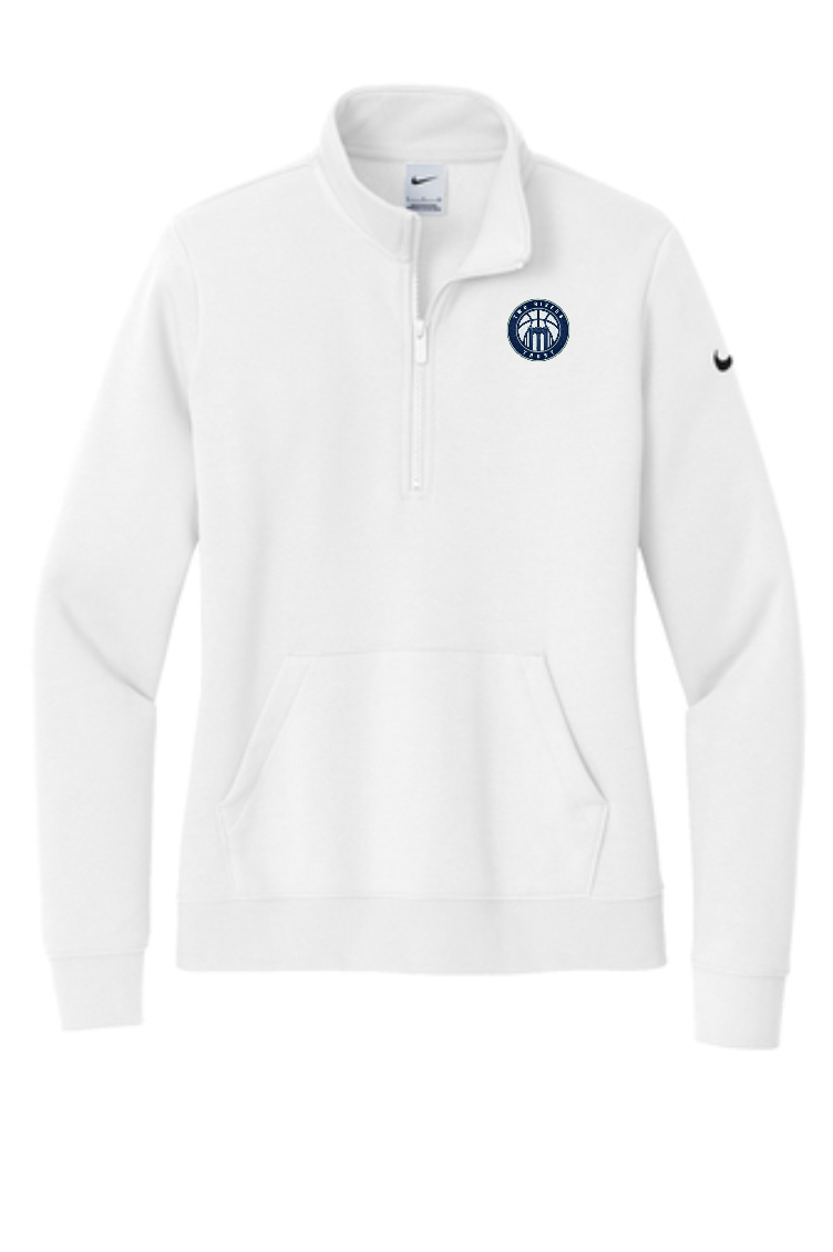 TRT Nike LADIES Club Fleece  1/2-Zip