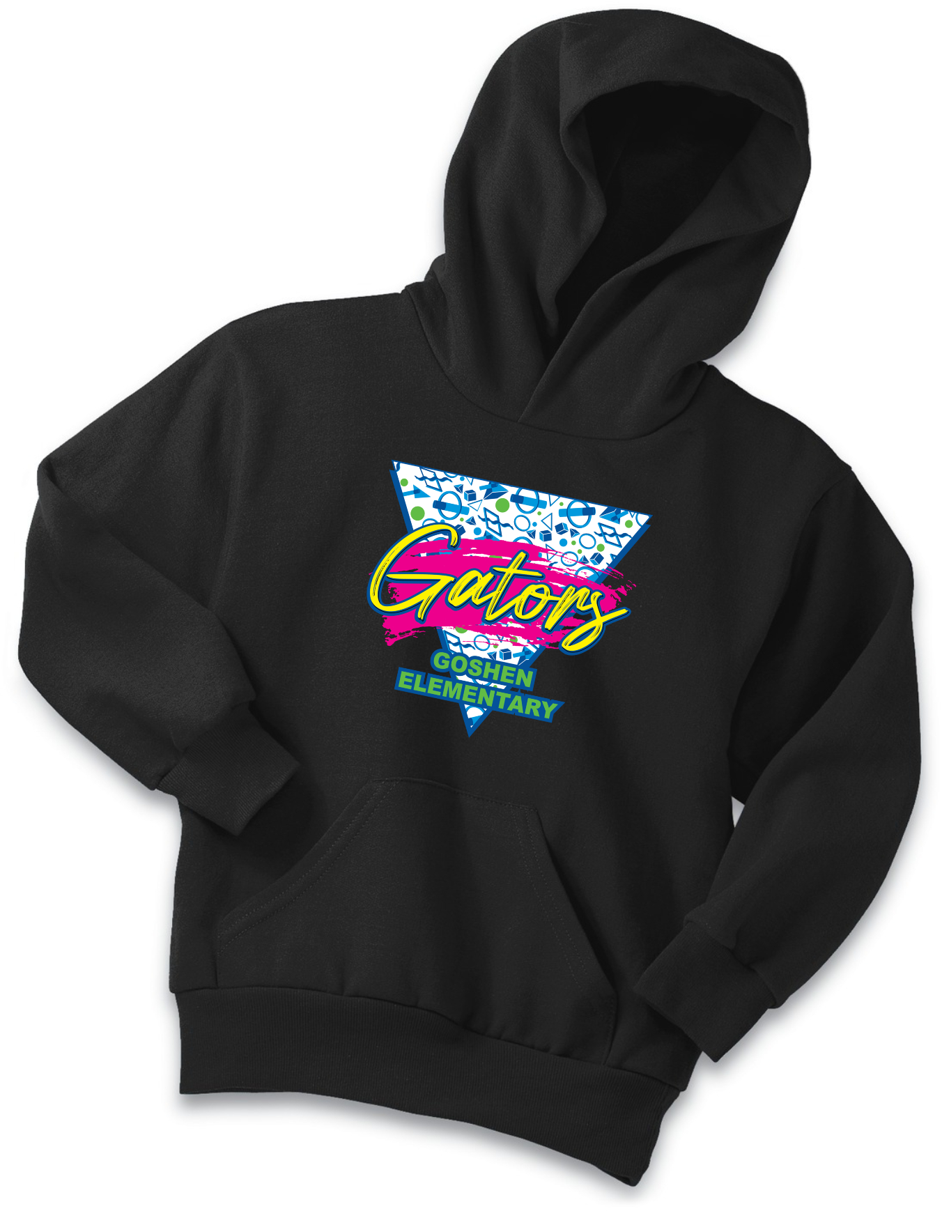 Port & Company® Youth Core Fleece Pullover Hooded Sweatshirt - PC90YH (90's Gators Logo)