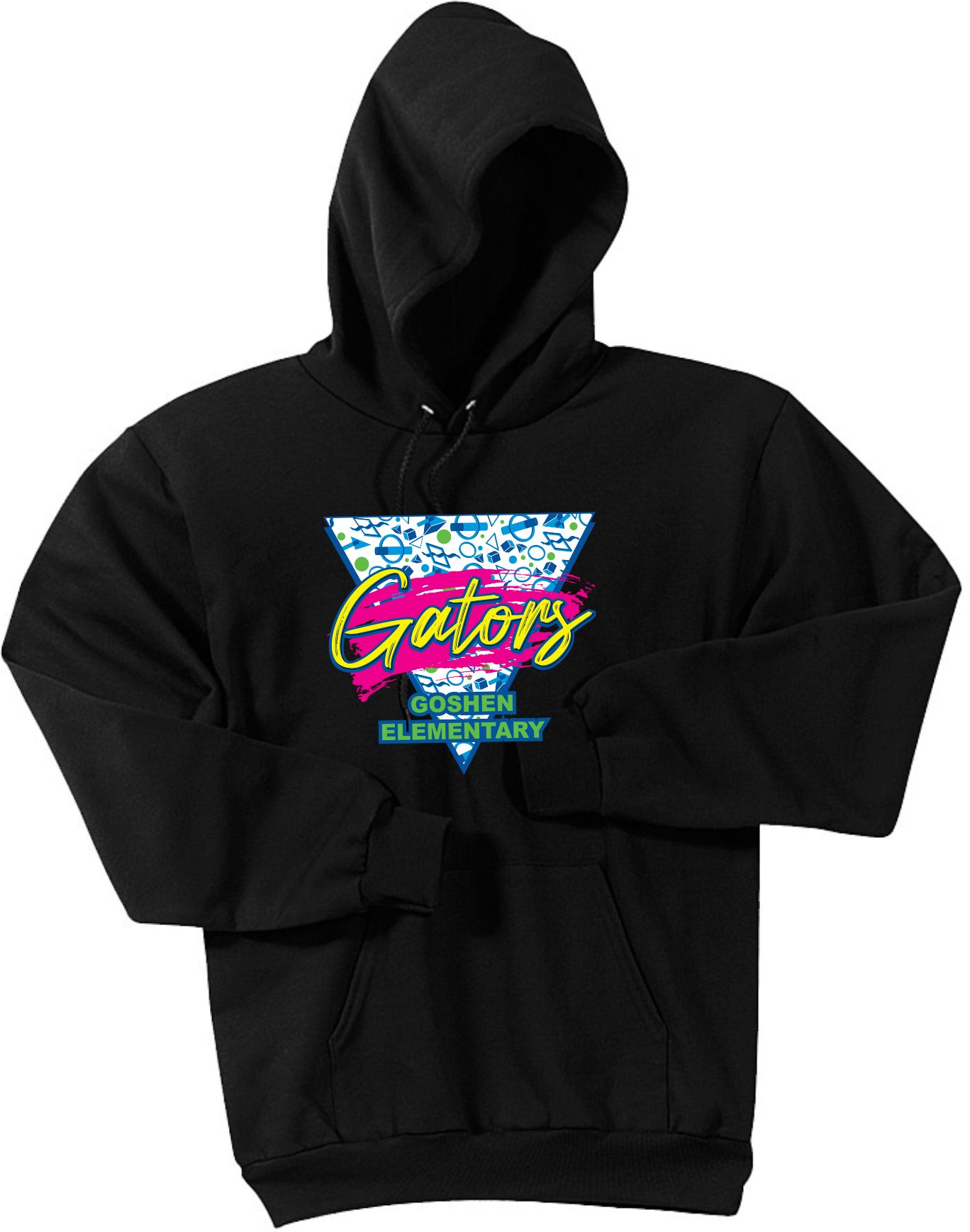 Port & Company® Core Fleece Pullover Hooded Sweatshirt - PC78H (90's Gators Logo)