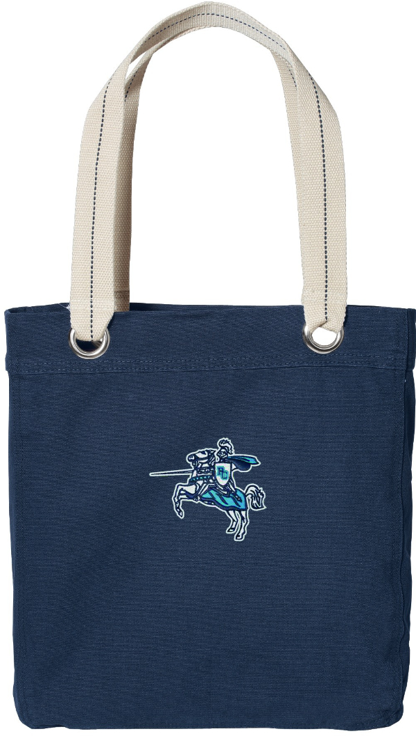 PCES EMB Cotton Canvas Tote