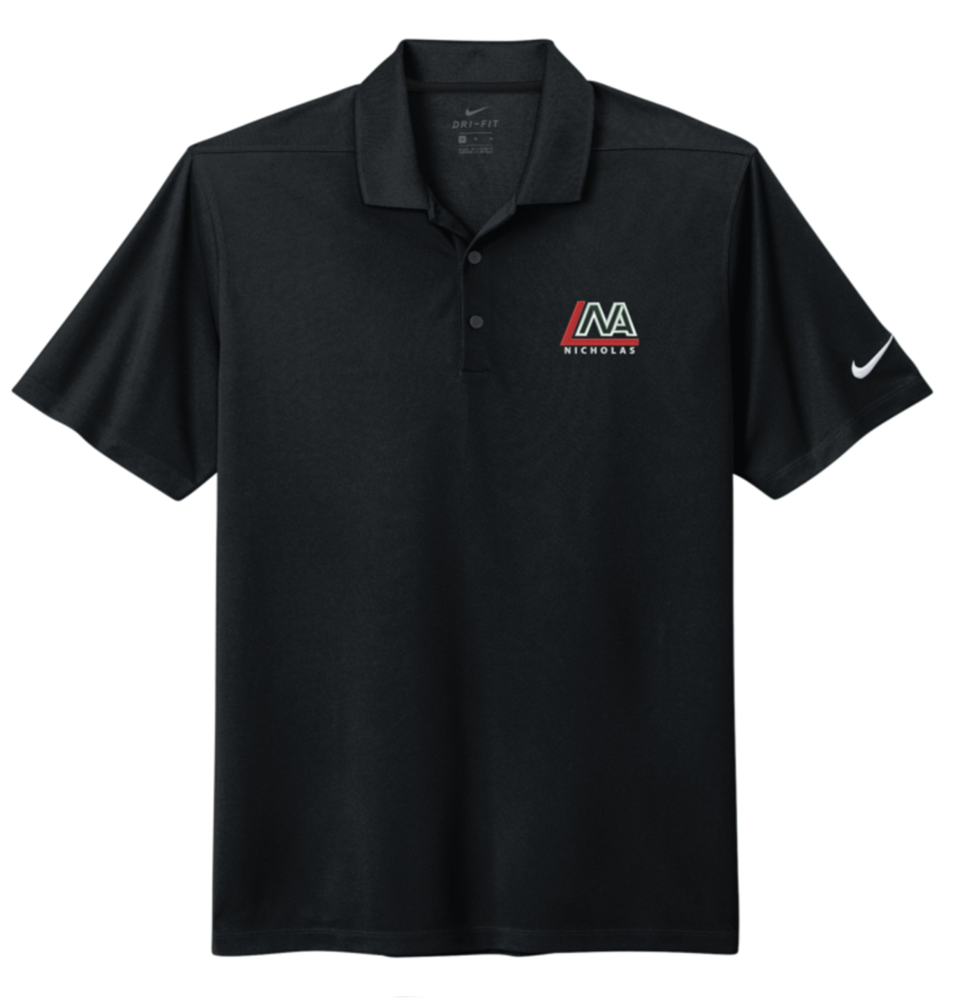 Men's Black NA Polo