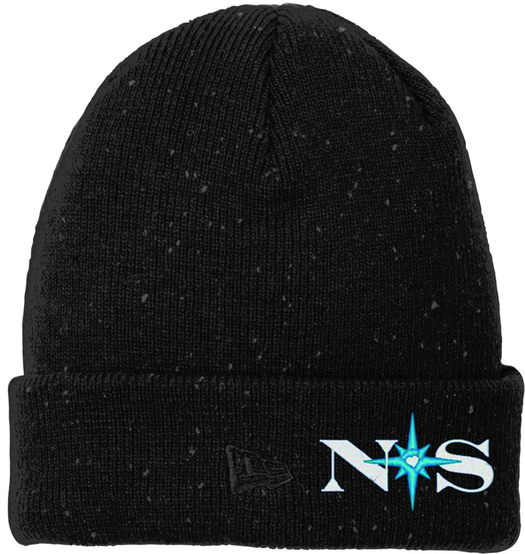 NORTH STAR HEART EMBROIDERED on Beanie