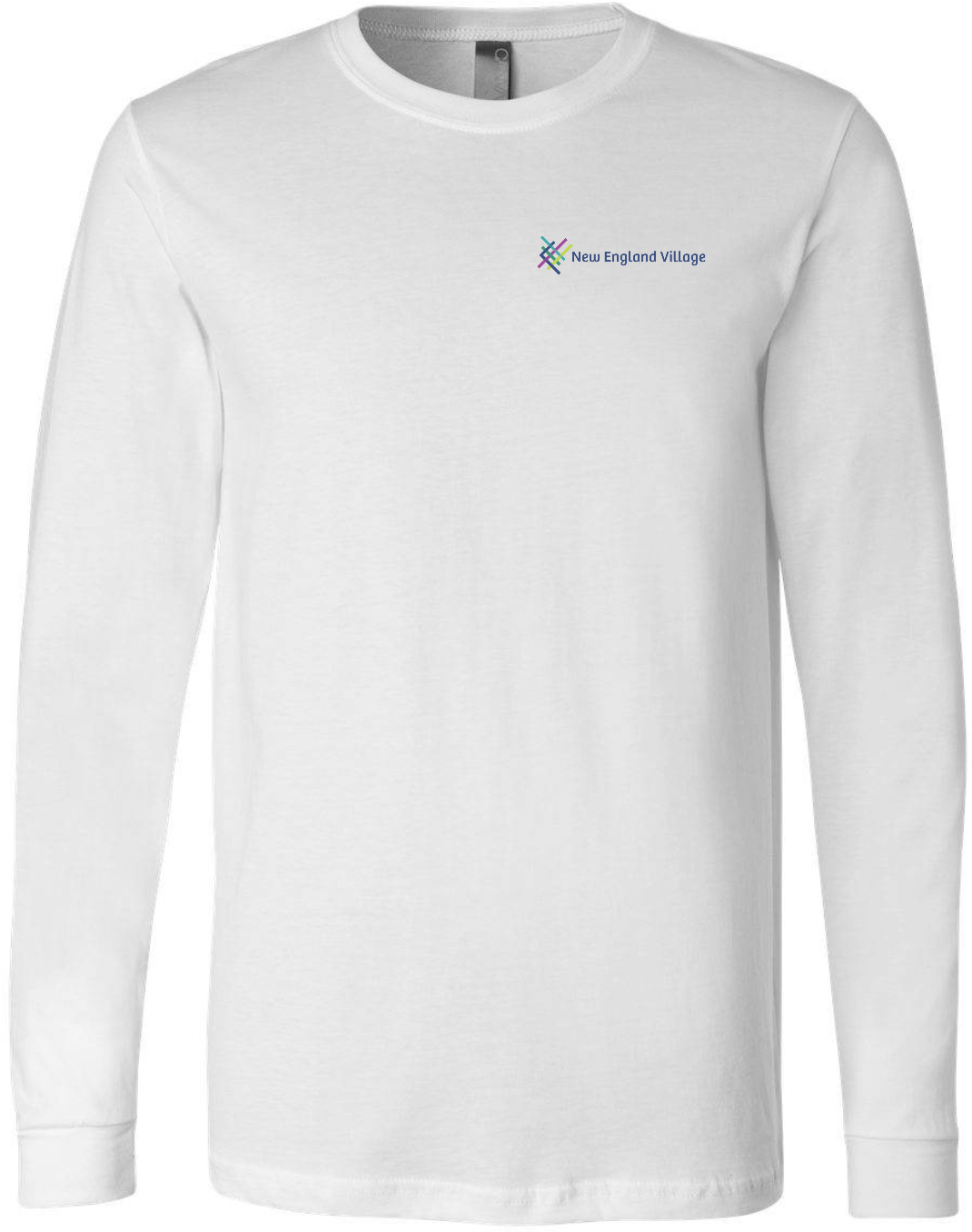 White LS Tee