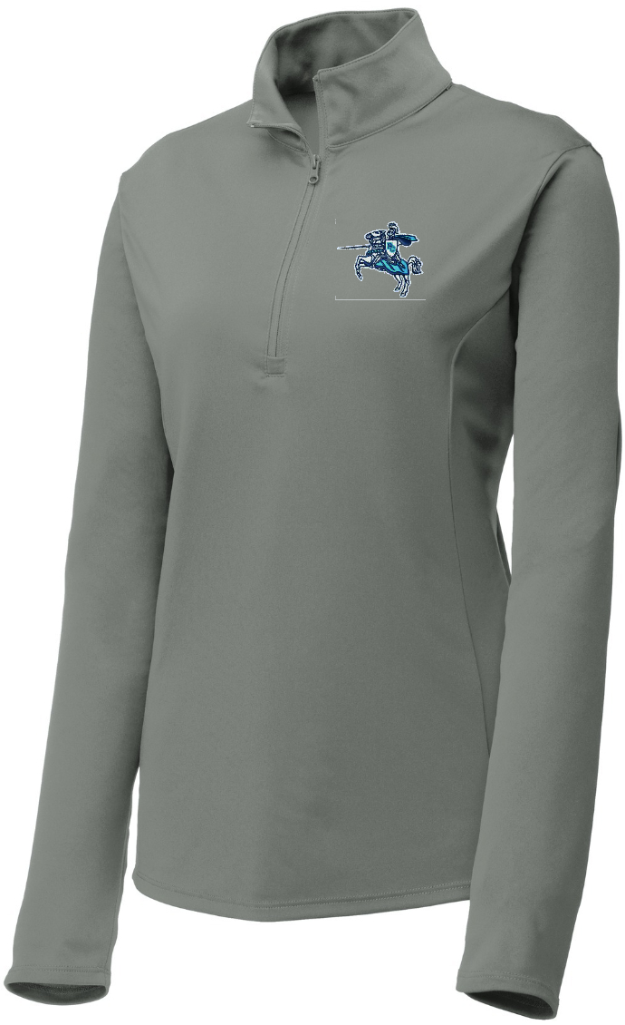 PCHS LADIES Moisture Wicking lightweight 1/4 zip