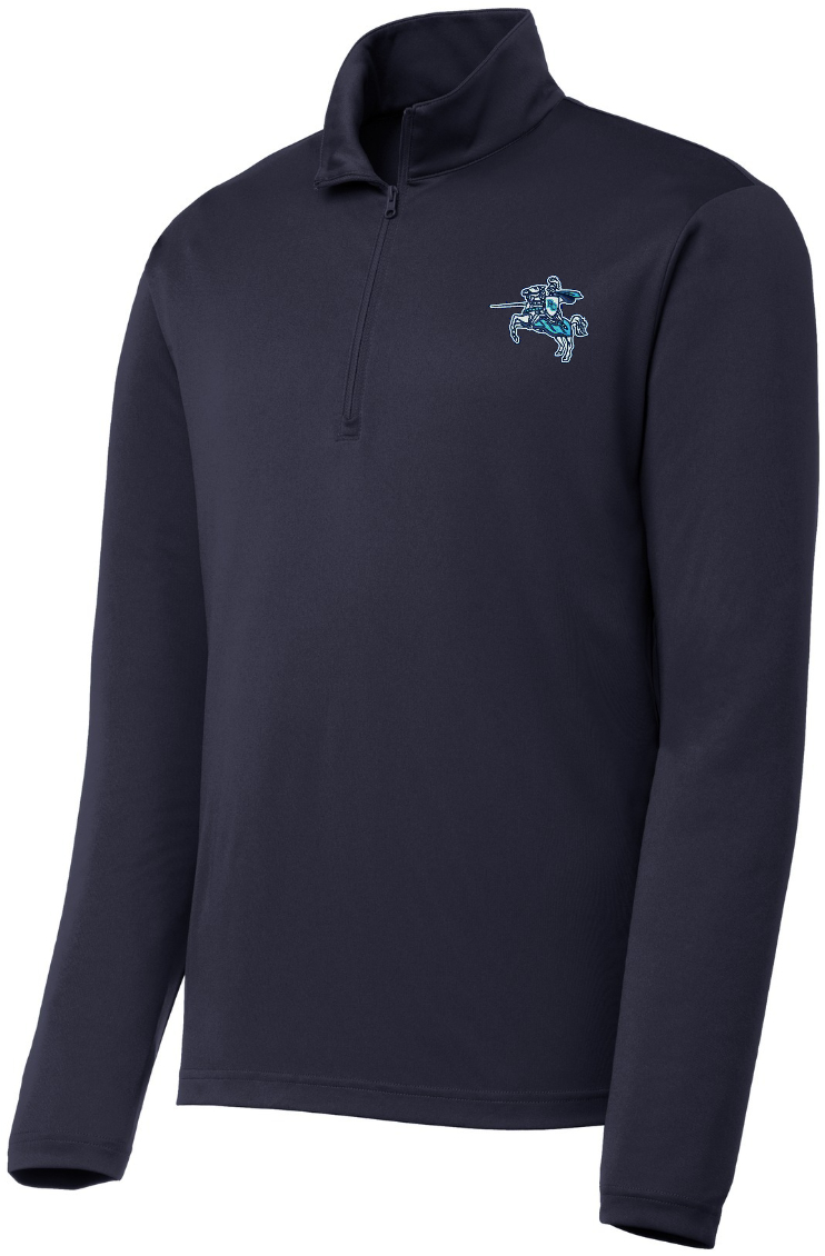 PCHS ADULT Moisture Wicking lightweight 1/4 zip