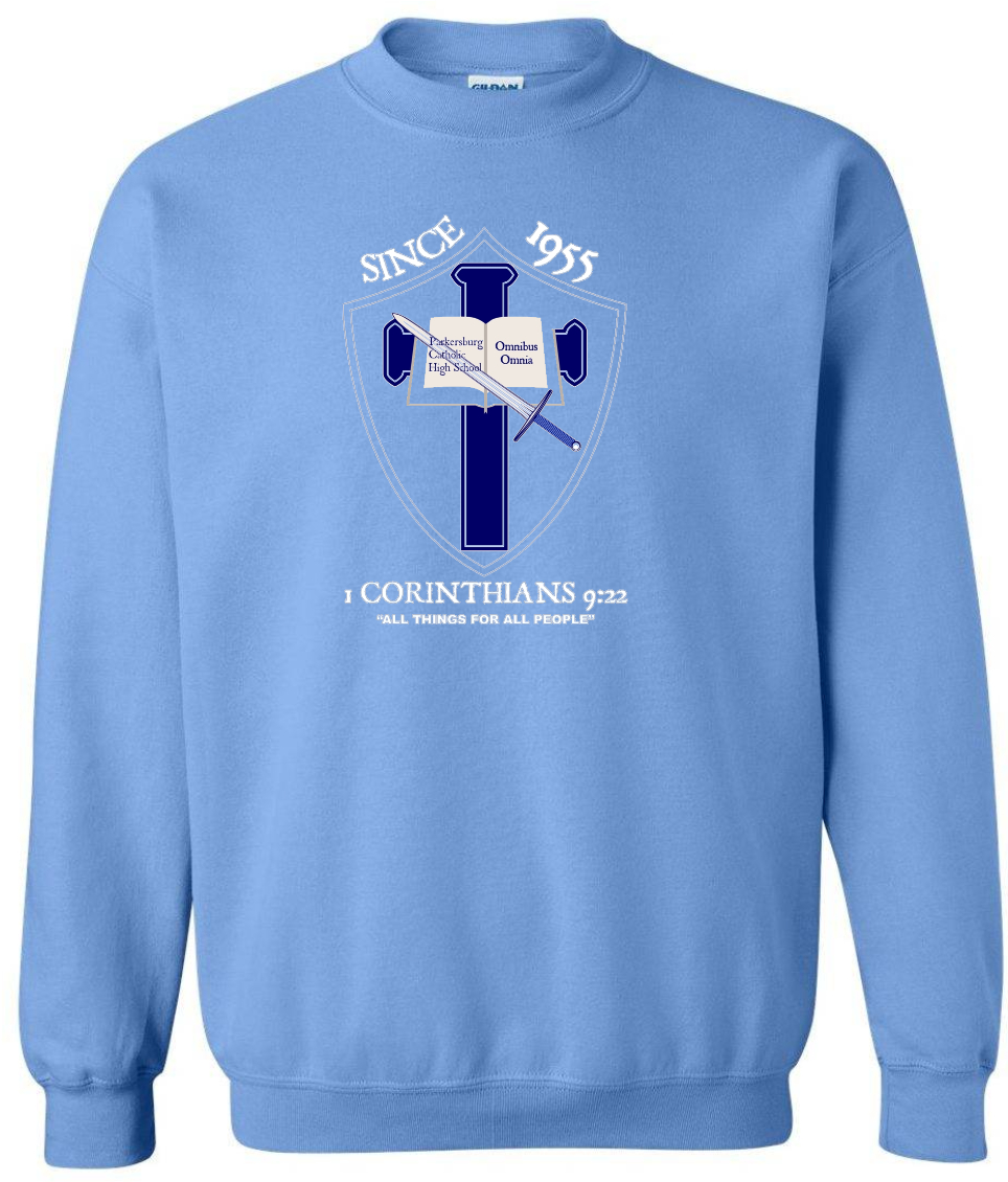 70th Anniversary on ADULT Crewneck Sweatshirt