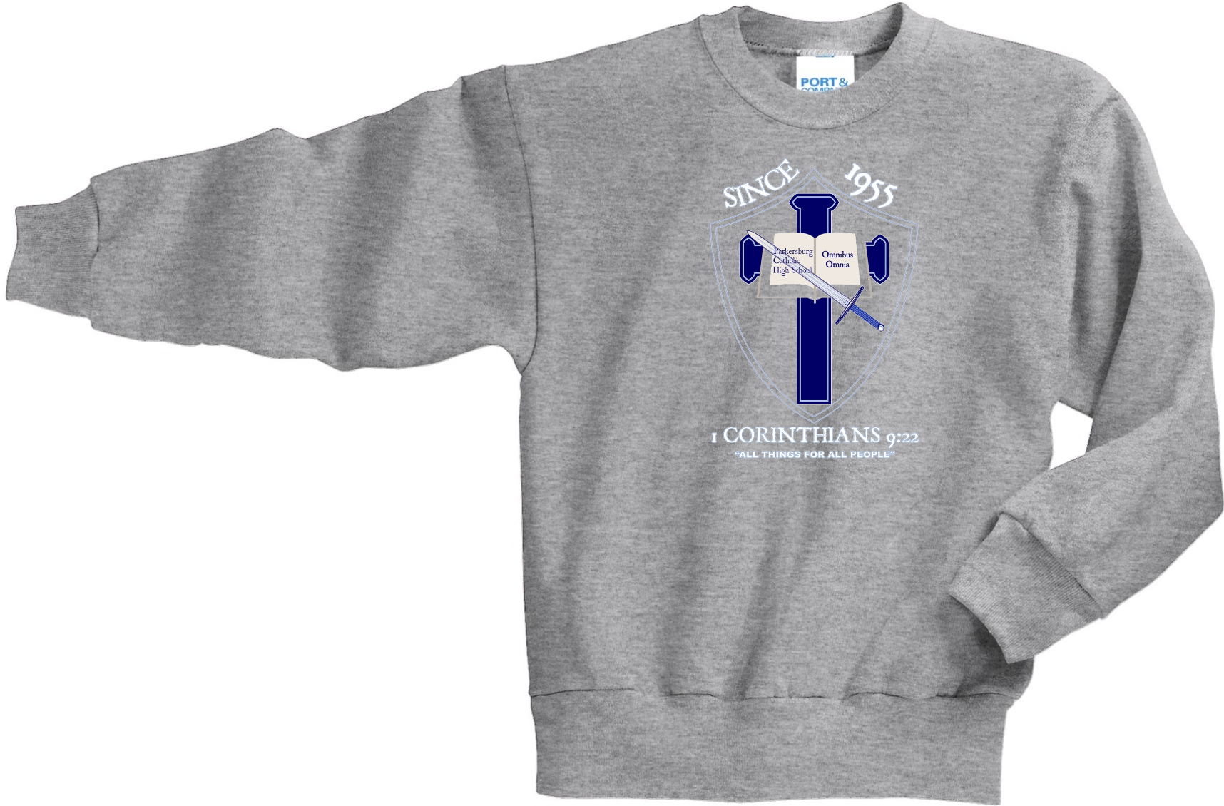 70th Anniversary on YOUTH Crewneck Sweatshirt