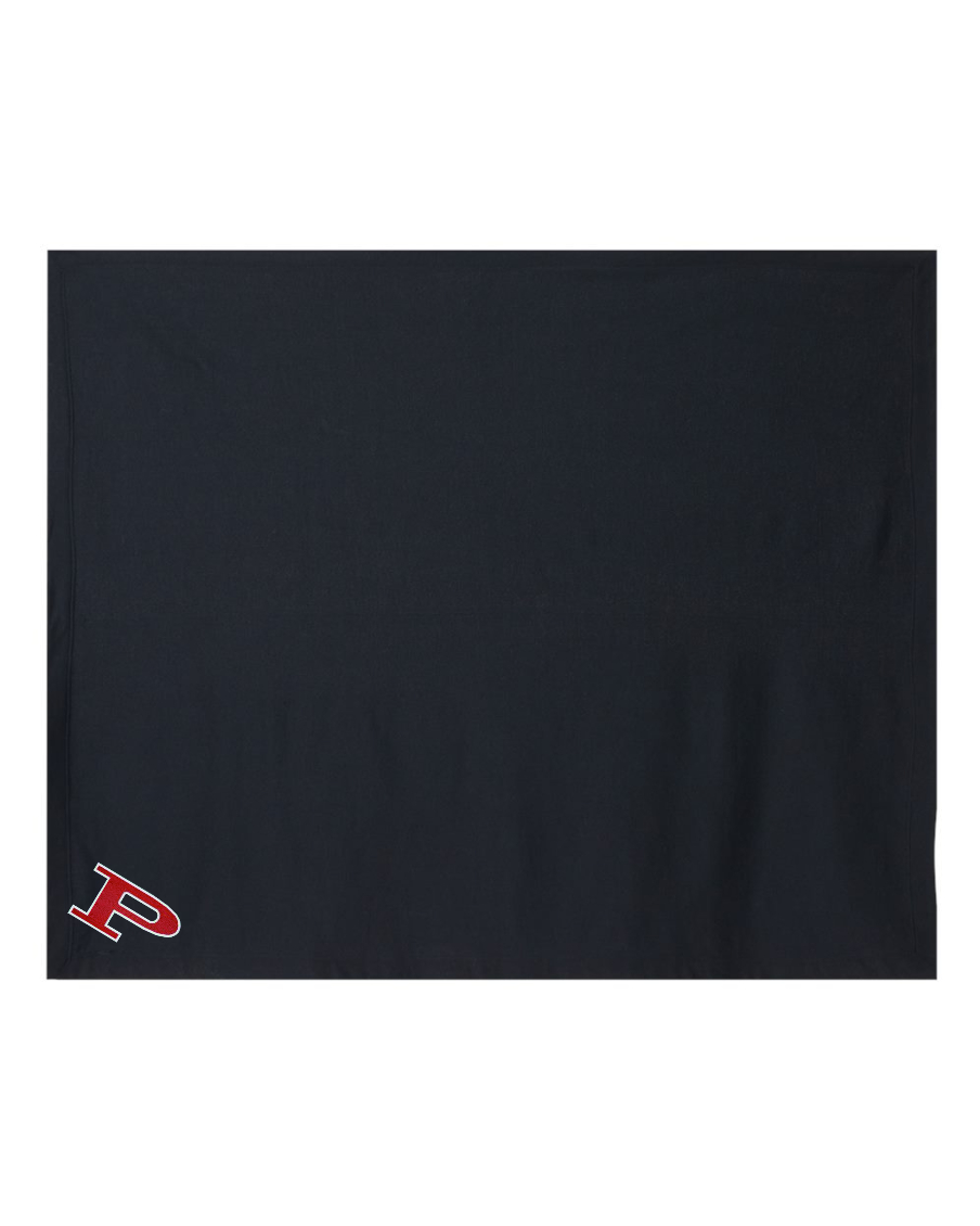 PHS 2-color P EMB fleece blanket