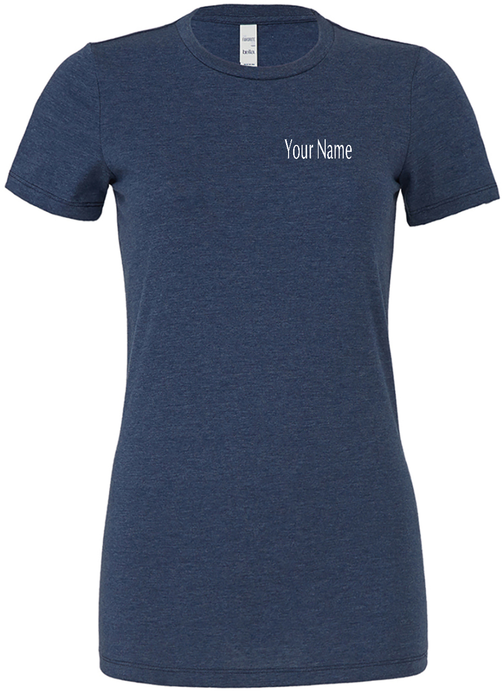 Customizable Women's Fit T-Shirt - White Imprint