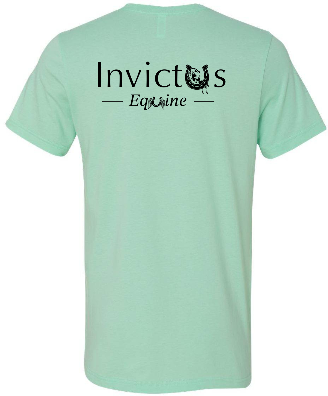 Invictus T-Shirt Black Imprint