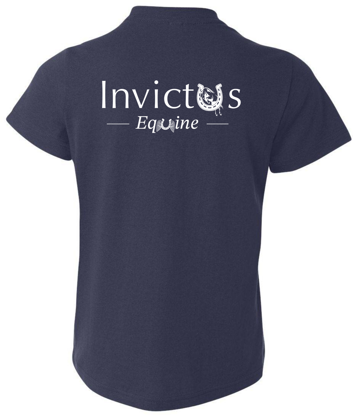 Invictus Youth T-Shirt White Imprint