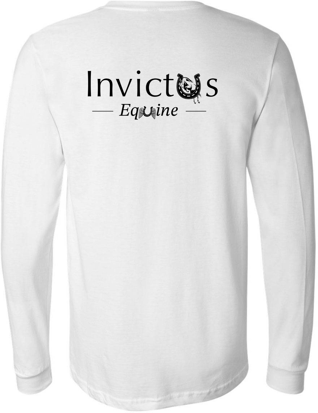 Invictus Long Sleeve Shirt Black Imprint