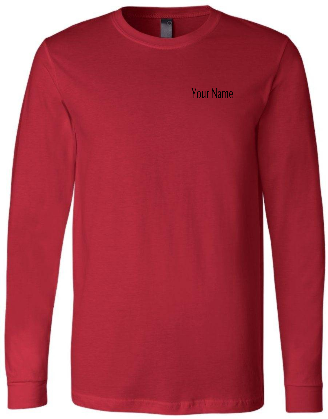 Show Dad Long Sleeve Shirt Black Imprint