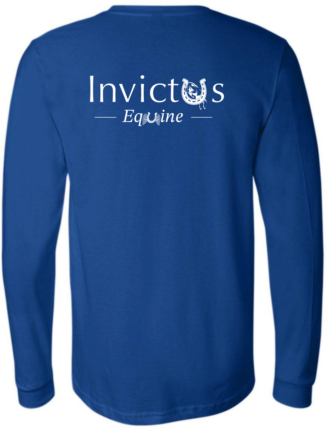 Invictus Long Sleeve Shirt White Imprint