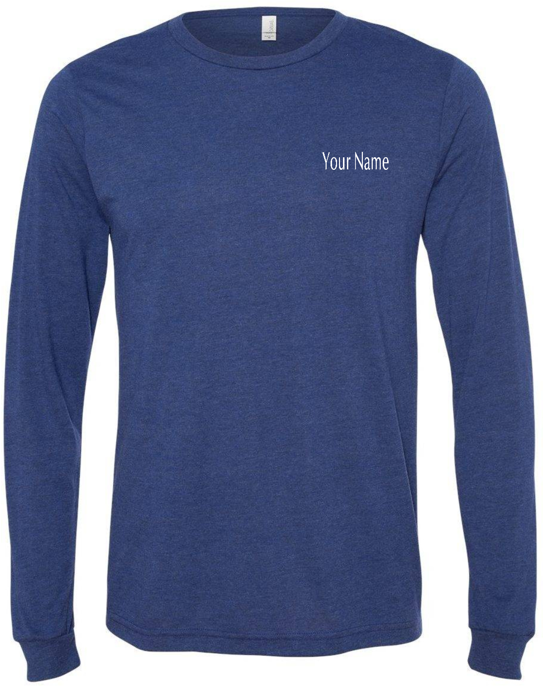 Barn Mom Long Sleeve Shirt White Imprint