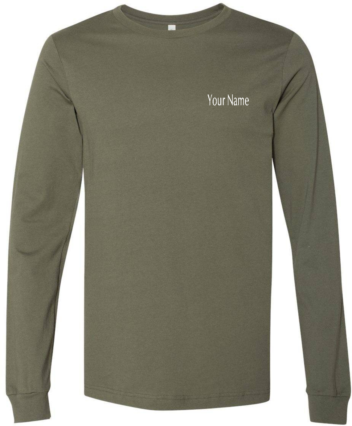 Barn Dad Long Sleeve Shirt White Imprint