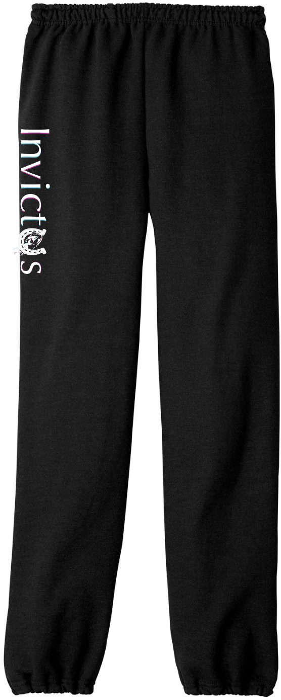 Invictus Sweatpants (Full Logo Down the Right Leg)