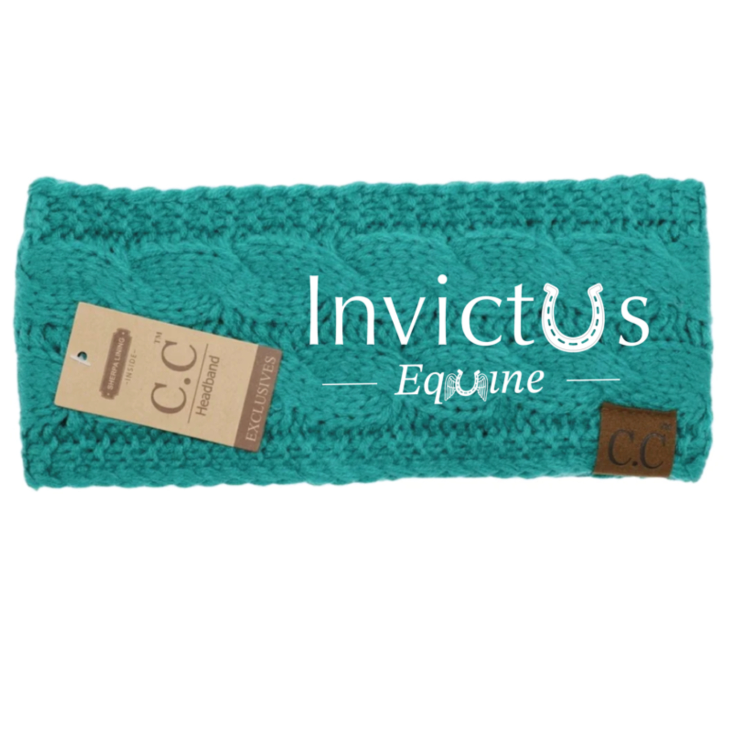 Sea Green Embroidered C.C. Head Wrap