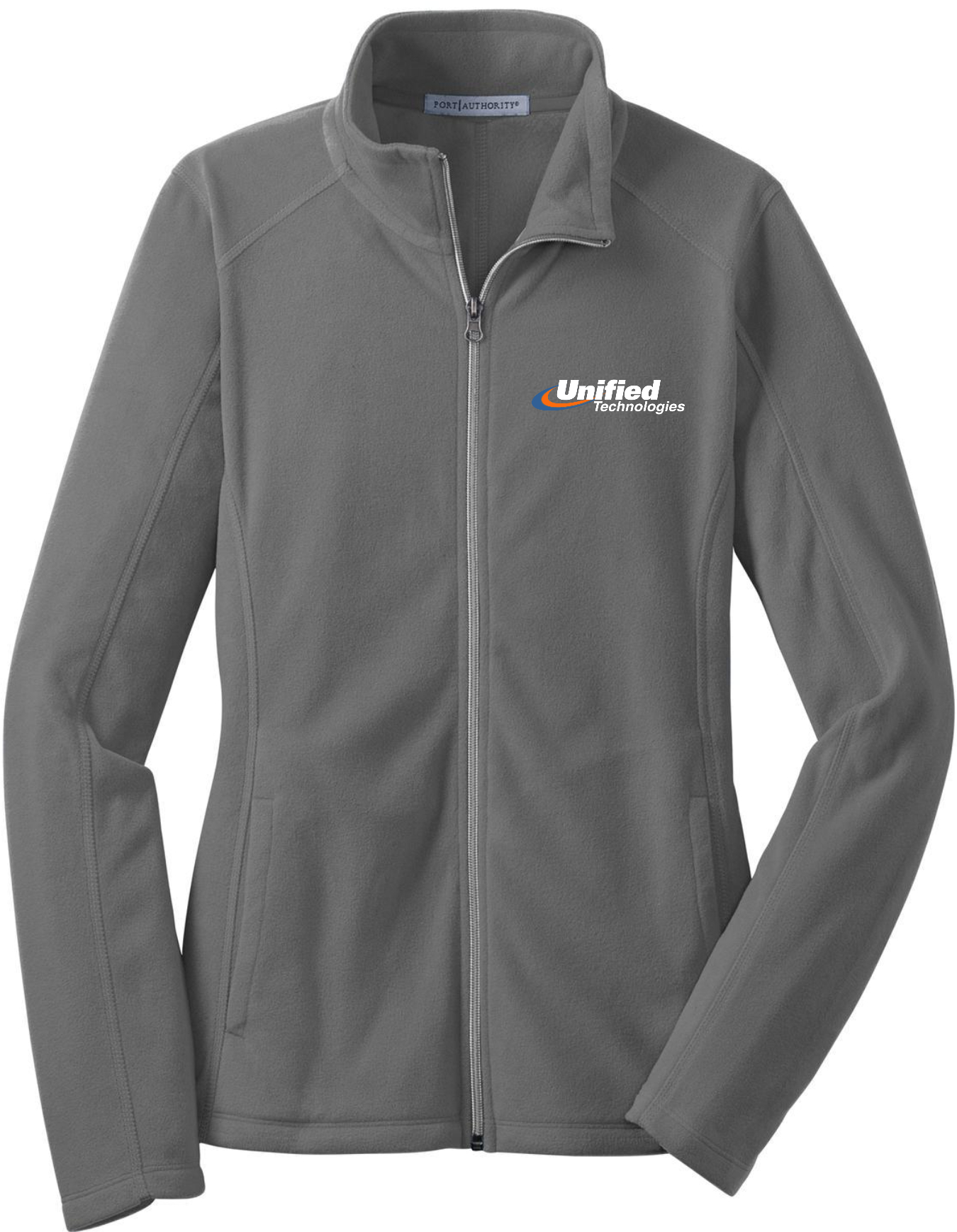 Port Authority® Women's Microfleece Jacket - L223 (White Logo)
