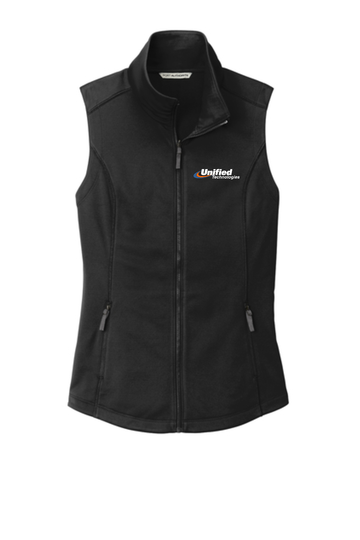 Port Authority® Women's Collective Smooth Fleece Vest - L906 (White Logo)