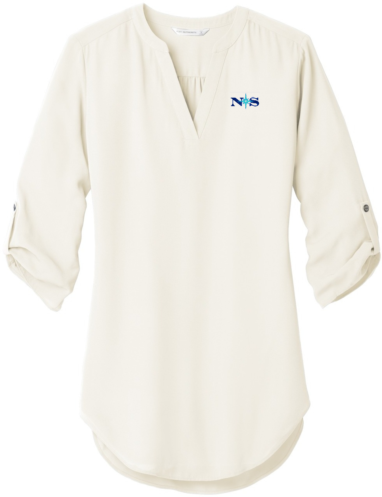NORTHSTAR EMB Ladies 3/4 Sleeve Tunic